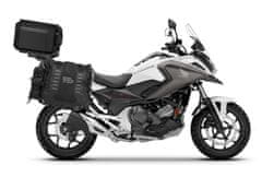 SHAD Kompletná sada sedlových brašní TERRA TR40 adventure a hliníkového kufra SHAD TERRA TR55 PURE BLACK, vrátane montážnej sady HONDA NC750X