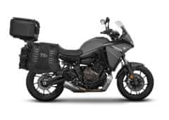 SHAD Kompletná sada sedlových brašní TERRA TR40 adventure a hliníkového kufra SHAD TERRA TR55 PURE BLACK, vrátane montážnej sady YAMAHA TRACER 700 / TRACER 7