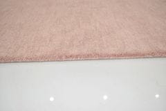 Ručne všívaný kusový koberec Asra wool pink 120x170