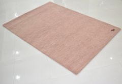 Ručne všívaný kusový koberec Asra wool pink 120x170