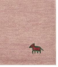 Ručne všívaný kusový koberec Asra wool pink 120x170