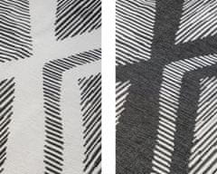 Elle Decor AKCIA: 80x150 cm Kusový koberec Gemini 106014 Black z kolekcie Elle – na von aj na doma 80x150