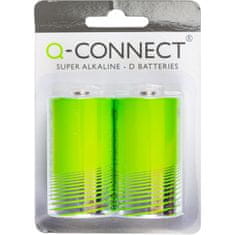 Q-Connect Alkalické batérie - MN1300, LR20, D, 2 ks