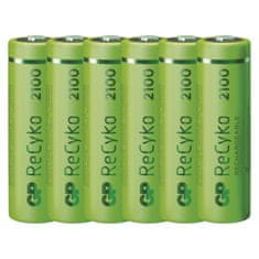 GP Nabíjacia batéria ReCyko-AA,HR6,2 100 mAh,6 ks