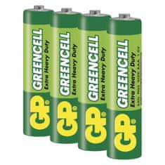 GP Batéria GREENCELL R03, typ AAA, 1,5 V, 4 ks