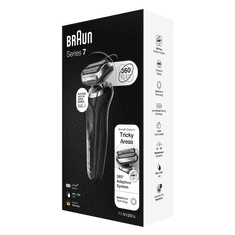 BRAUN Holiaci strojček Series 7 71-N1000s, silver / black