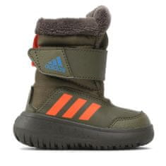 Adidas Snehovky zelená 21 EU Winterplay I