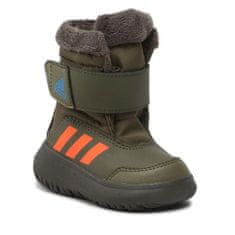 Adidas Snehovky zelená 21 EU Winterplay I