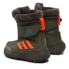 Adidas Snehovky zelená 21 EU Winterplay I