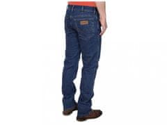 Wrangler  Pánske Rifle Texas Stretch -DARKSTONE Modrá 32/34