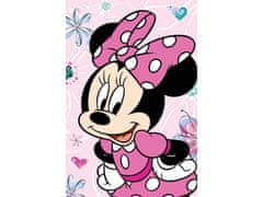 Jerry Fabrics Detská deka Minnie Mouse Flowers