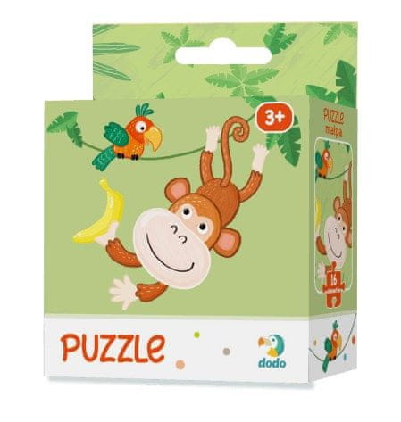 Dodo Toys Puzzle Opička 16 dielikov