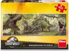 DINO Panoramatické puzzle Jurský svet 150 dielikov