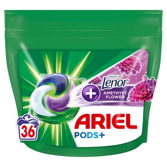 Ariel  + pracie kapsule Amethyst Flower 36 Pranie