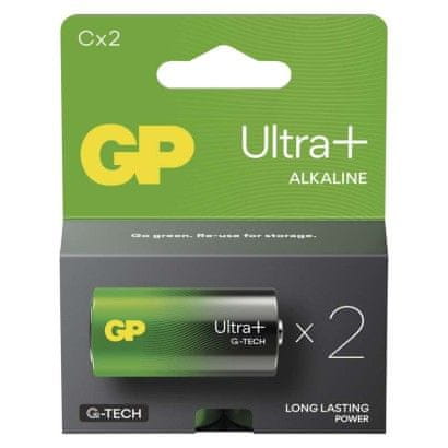 GP Alkalická batéria GP Ultra Plus LR14 (C)