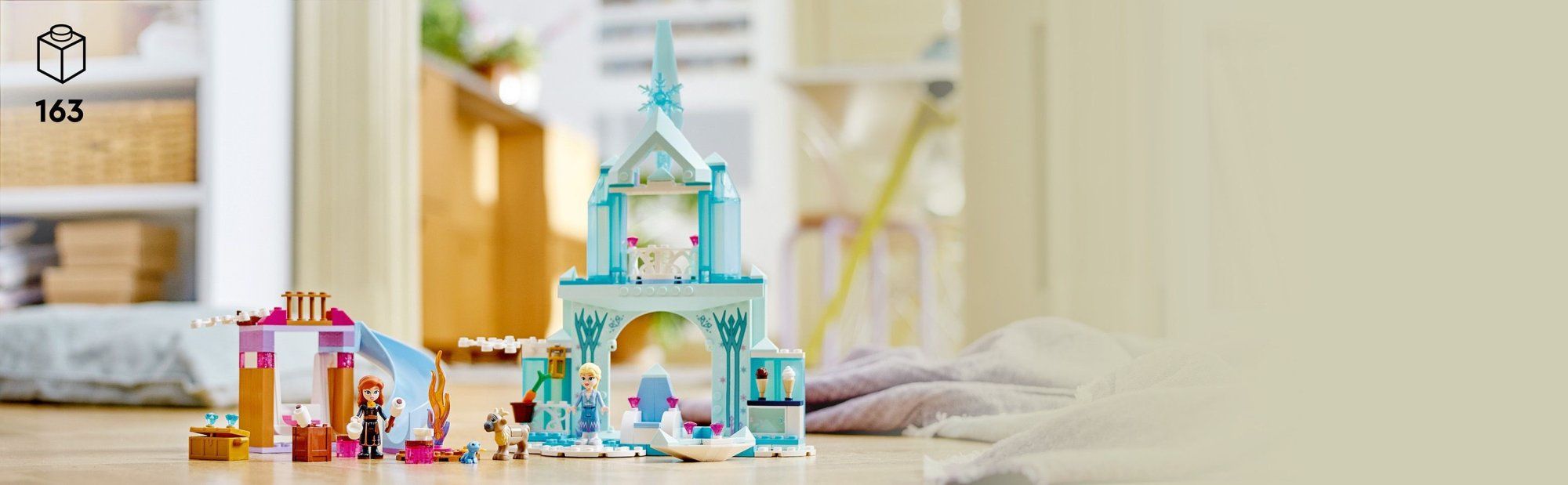 LEGO Disney Princess 43238 Elsa a hrad z Ľadového kráľovstva