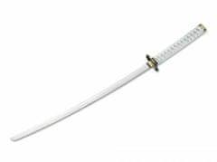 MAGNUM 05ZS594 Manga Sword zberateľský meč 68,5 cm, biely úplet, drevené puzdro