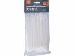 Extol Premium Pásky sťahovacie biele 3,6x140mm, 100ks, Ø37mm, 8kg, nylon PA66, EXTOL PREMIUM