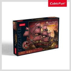 Puzzle 3D LED - Queen Anne´s Revenge 293 dílků