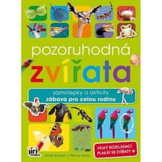 Pozoruhodná zvířata - Samolepky a aktivity zábava pro celou rodinu