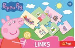 Puzzle Links Prasátko Peppa - 2x14 dílků