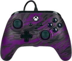 Power A Advantage Wired Controller, Xbox saries X/S, Purple Camo (XBGP0237-01)