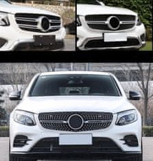 Protec Predná maska MERCEDES GLC W253 2015-2019 DIAMOND bez kamery