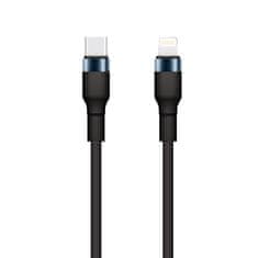 setty. kábel USB-C - Lightning 1m 3A KSC-L-131 čierna (GSM175876)