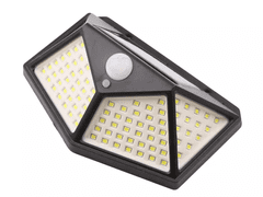 Verk 24240 Solárne vonkajšie 100 LED SMD osvetlenie s pohybovým senzorom