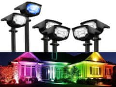 Verk 12287 Solárna záhradná lampa RGB