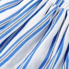 Vidaxl Detská sukňa kobaltovo modrá a biela 92