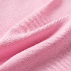 Vidaxl Detské tričko žiarivo ružové 116