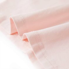 Vidaxl Detské tričko mäkké ružové 128