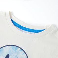 Vidaxl Detské tričko farba ľanu 92