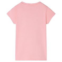 Vidaxl Detské tričko ružové 140