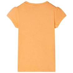 Vidaxl Detské tričko žiarivooranžové 92