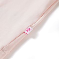 Vidaxl Detské tričko mäkké ružové 104
