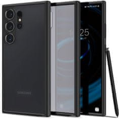 Spigen ochranný kryt Ultra Hybrid pro Samsung Galaxy S24 Ultra, transparentné, čierny okraj