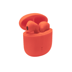 setty. Bluetooth slúchadlá TWS s nabíjacím puzdrom STWS-110 Orange oranžová (GSM165737)