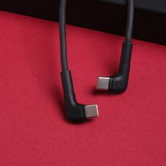 maXlife MXUC-09 uhlový kábel USB-C - USB-C 1,0 m 60W čierna (OEM0101210)