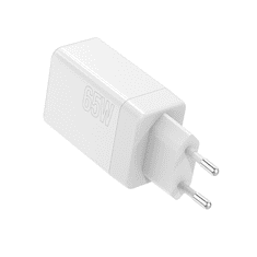 maXlife MXTC-08-65ACC PD QC sieťová nabíjačka 2x USB-C 1x USB 65W biela (OEM0101206)