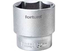 Fortum Hlavica nástrčná 1/2", 34mm, L 44mm