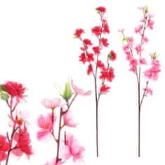 Autronic Čerešňové kvety, mix farieb svetlo a tmavé ružová. Kvetina umelá. KN5107