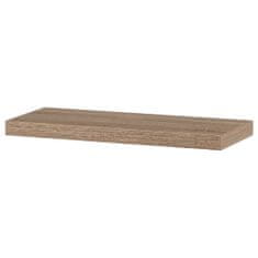 Autronic Polička nástenná 60 cm, MDF, 3D dekor dub sonoma, balené v ochrannej fólii P-001 SON1