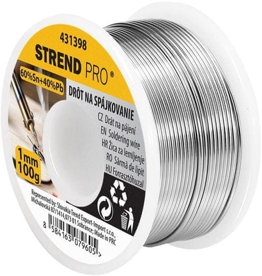 Strend Pro Cín Strend Pro, na spájkovanie 1 mm, 100 g