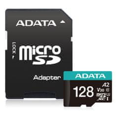 A-Data V30S/micro SDXC/128GB/UHS-I U3 / Class 10/+ Adaptér