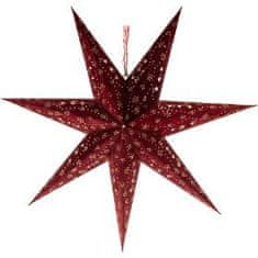 Retlux RXL 338 hviezda červená 10LED WW