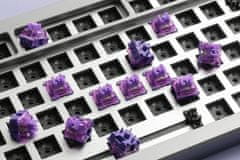 mechanické spínače V3 Lavender Purple Pro, 45ks