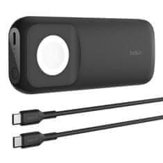 Belkin Rýchla bezdrôtová nabíjačka pre Apple Watch + Power Bank 10K, BoostCharge Pro, čierna