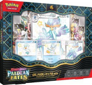 Pokémon TCG Paldean Fates Premium Collection Quaquaval ex